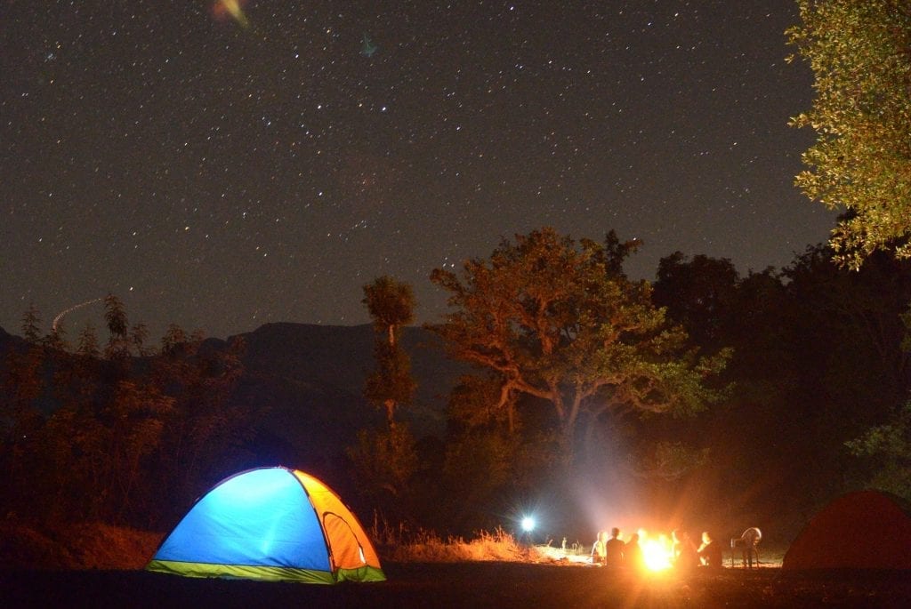 Be sure to cut the lights to have an even better view of the night sky.